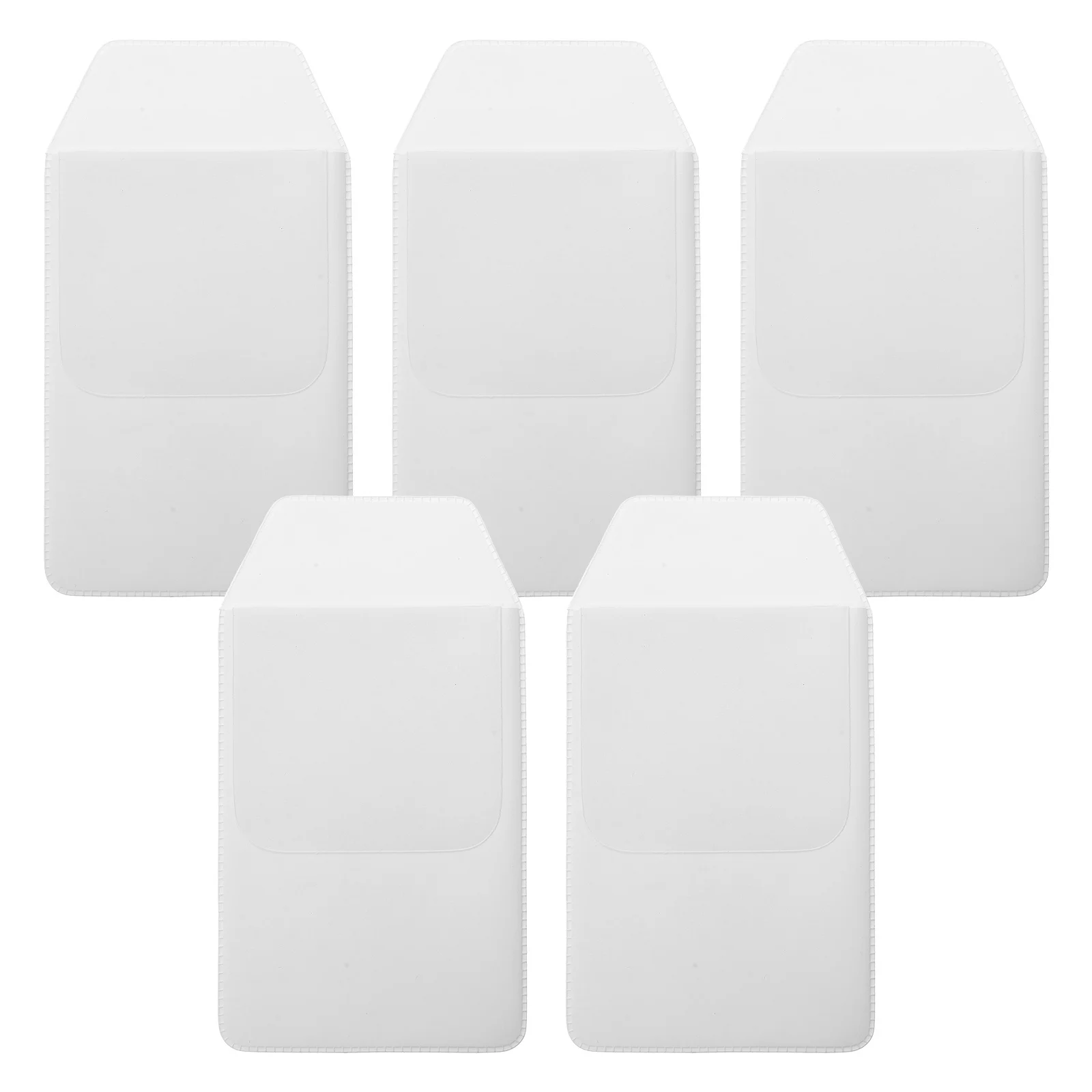 5 قطعة حماة الجيب البلاستيكية حامل قلم المنظم قميص جيب الأكمام للممرضات الأطباء معاطف المختبر الحبر مقاومة للبقع