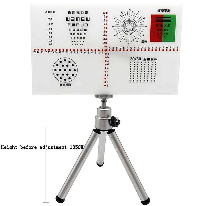 Torrington - Optometry Test Tools, Phoria Strabismus AC / A,Inspection Board with Tripod Mount