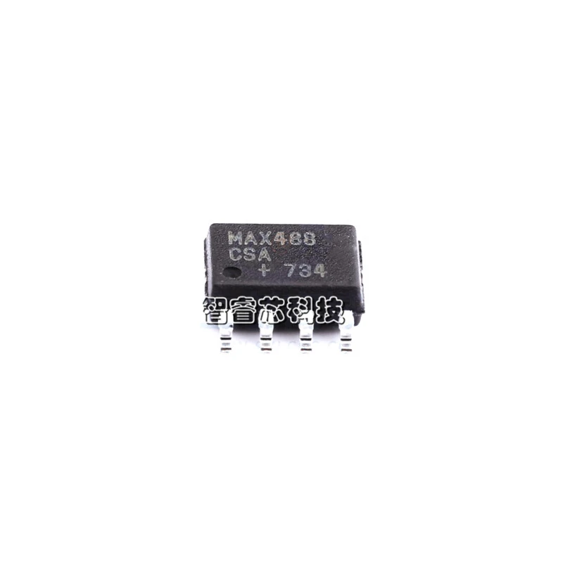 5Pcs/Lot New Original MAX488CSA+T MAX488CSA Transceiver chip   package SOP-8 Integrated Circuit In Stock