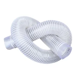 1/2/3/5Meter Inner Diameter 32/40/45/50mm White Transparent PVC Tube Dust Suction Vacuum Fume Exhaust Hose Exhaust Pipe Air Tube