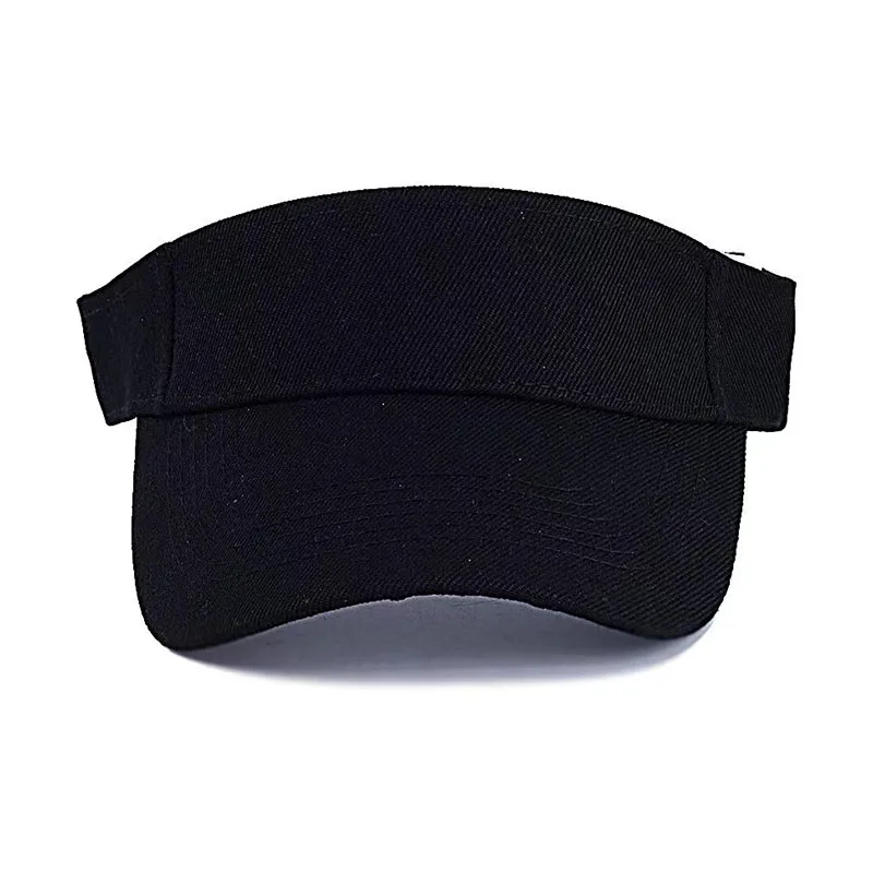 Unisex Summer Sun Hats Adustable Empty Top Baseball Cap Protection UV Cotton Sport Tennis Golf Running Outdoor Sun Visor Caps ﻿