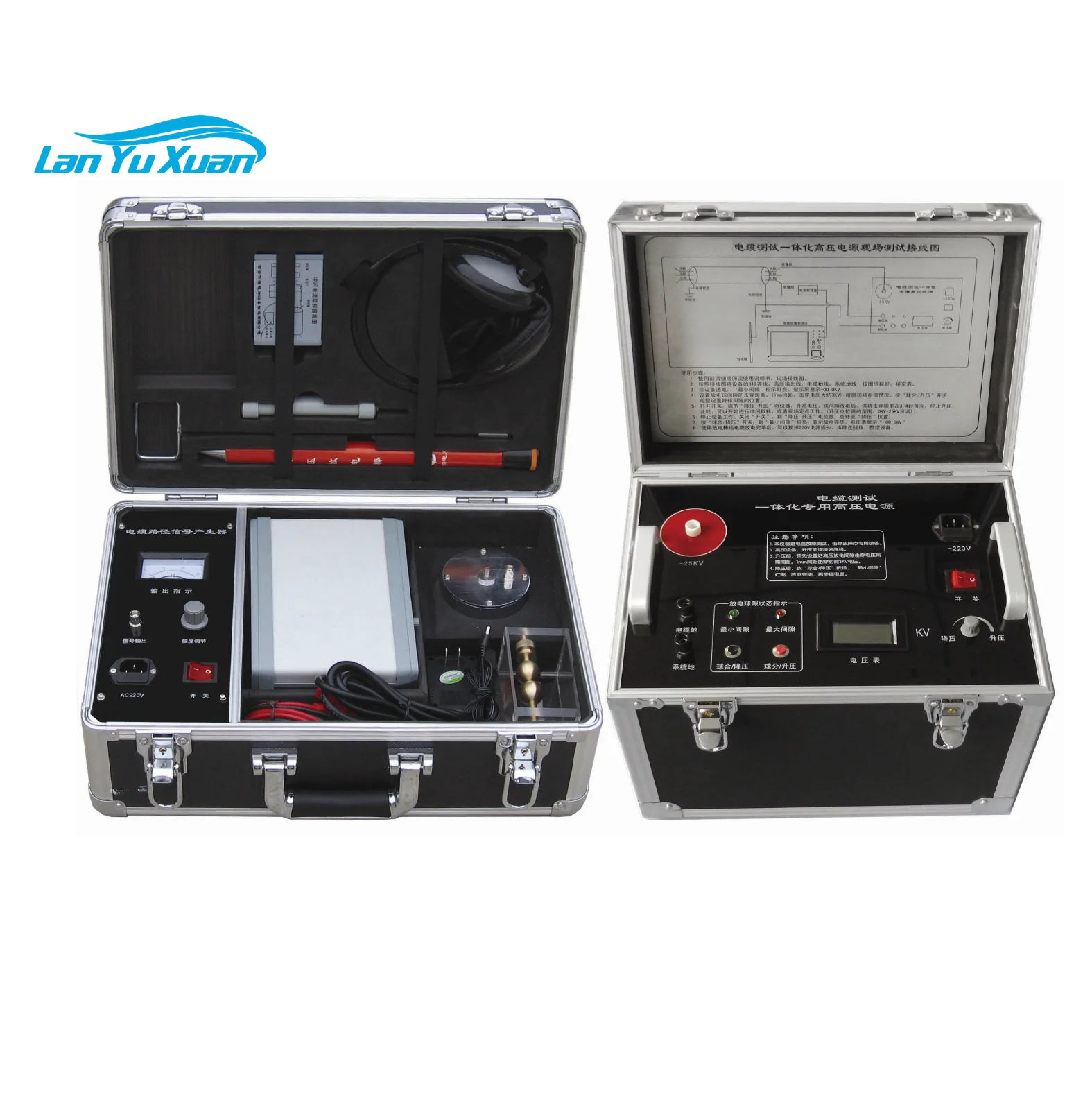 Weshine  Fully Automatic Electrical Cable Fault Locator Cable Tester Detector Line Finder High Voltage Cable Fault Tester