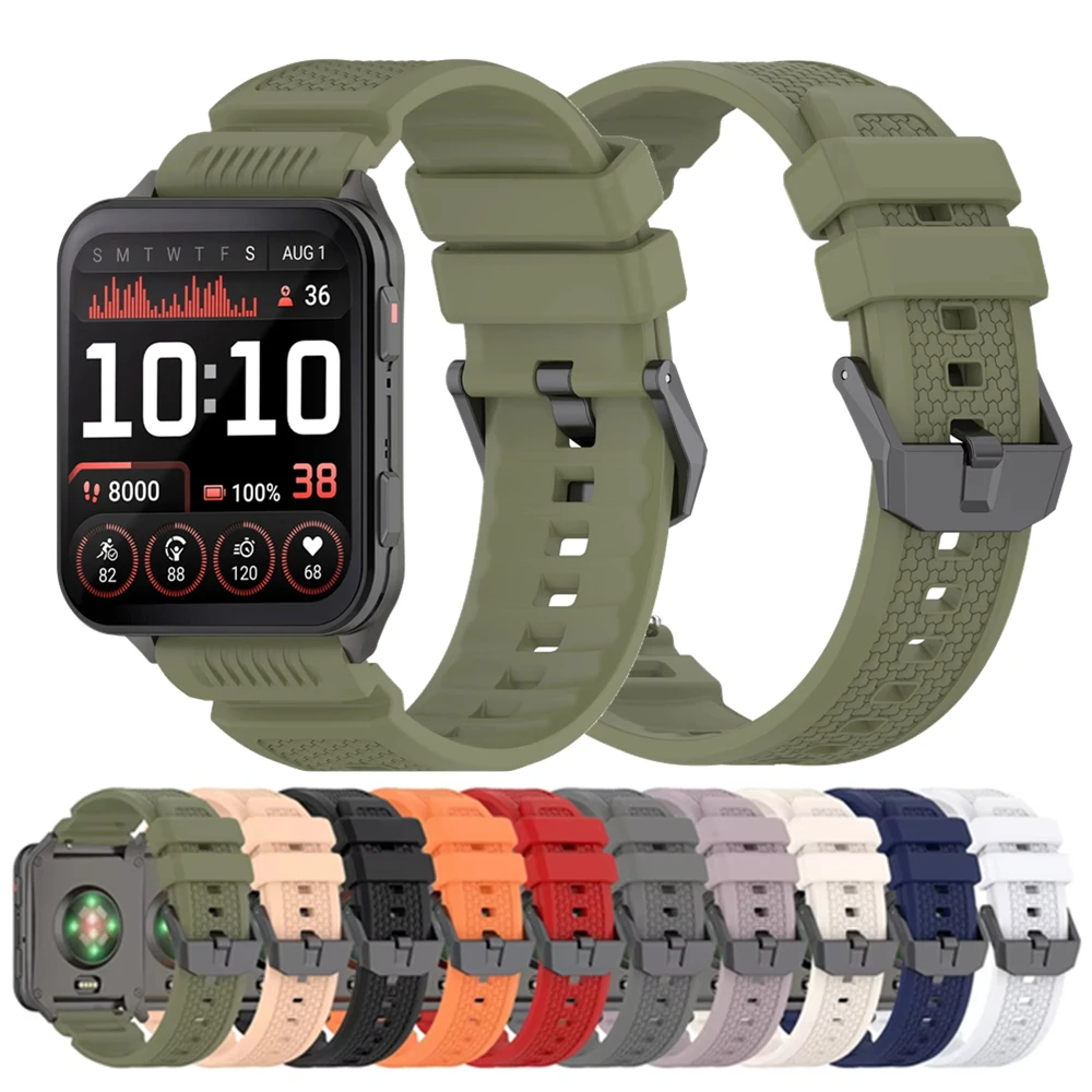 24 مللي متر حزام ساعة سيليكون ل Garmin Venu X1 Smartwatch حزام سوار الرياضة حزام الساعات VenuX1 استبدال معصمه الملحقات