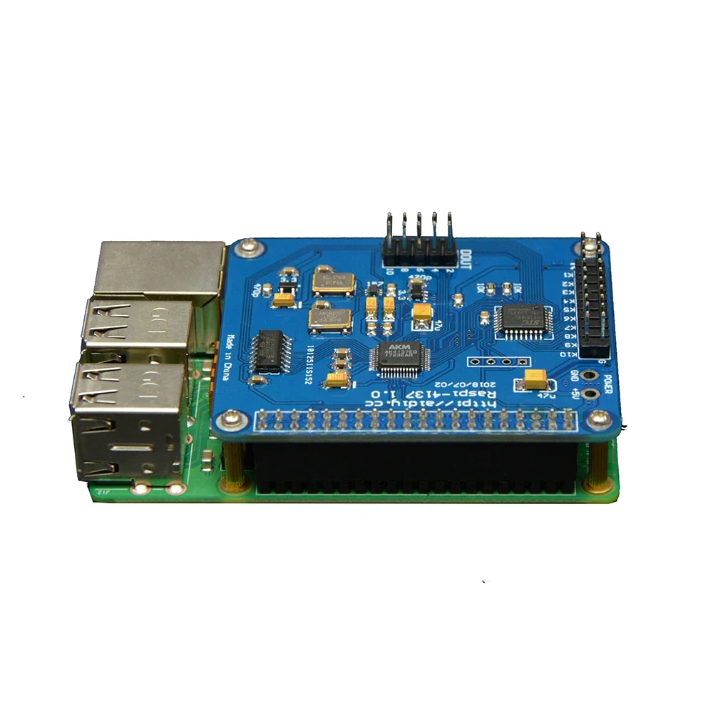 SmCpNvarcher Ak4137 Digital Broadcast Support Webcast Volumio Moode For Raspberry Pi 2b 3b 3b+ 4b 384k Dsd256