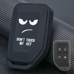 4 Button Silicone Smart Remote Car Key Chain Ring Cover Case Shell Protector For Volvo Truck FH16 CARGO 555 FM Interior styling