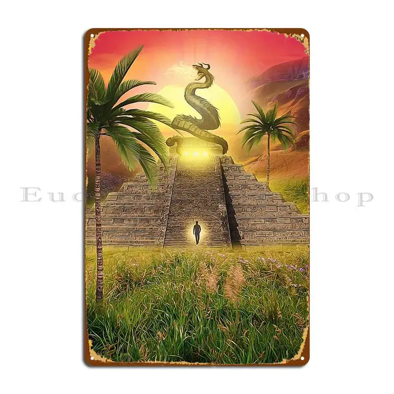 Autumn Equinox Infinite Realms Portal Cards Metal Sign Club Decoration Create Wall Cave Create Tin Sign Poster