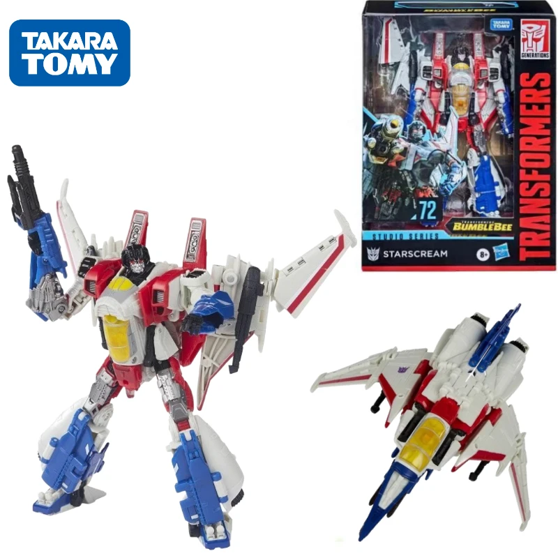 Takara Tomy-Transformers serie SS, Robot de colección, número normal, SS-72 V, nivel Starscream (BB), juguetes para niños