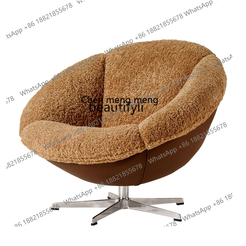 New arrive NN 360 degree rotating sofa chair household light luxury designer living room balcony single leisure lazy chair