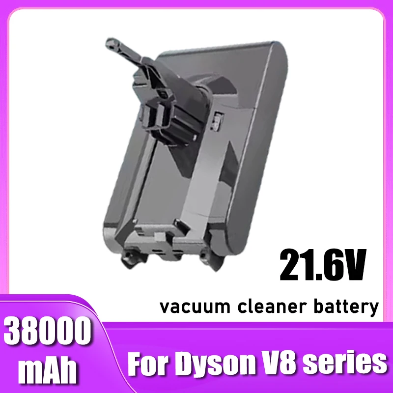 21.6V lithium-ion battery, for Dyson V8 Absolute and V8 Fluffy vacuum cleaner replacement batteries, with long cycle life