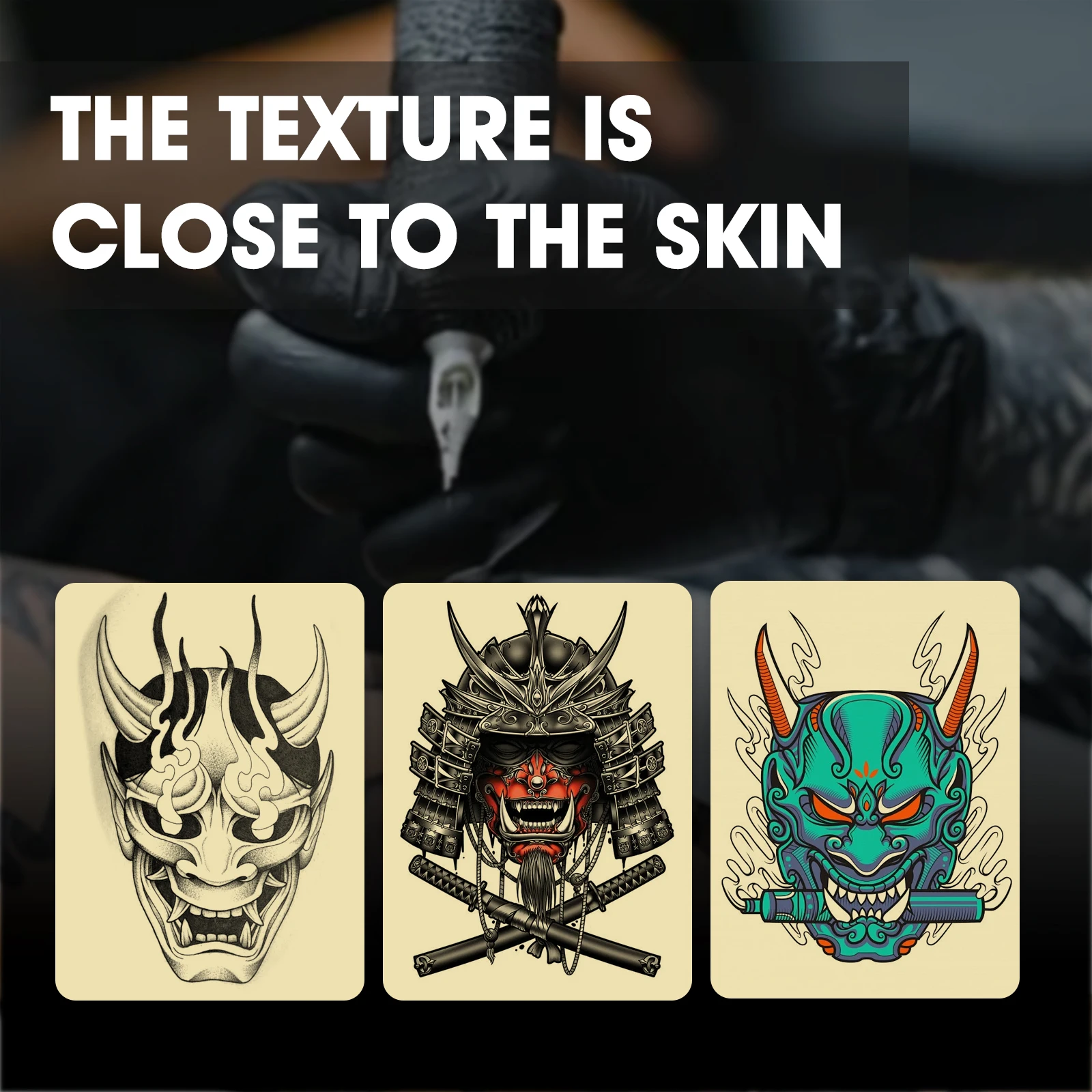 DQFART 100x140 مللي متر سيليكون صغير فارغ الوشم ممارسة الجلد مزدوجة الجانبين الوشم الجلد للمبتدئين وفنانين الوشم الخبرة #6