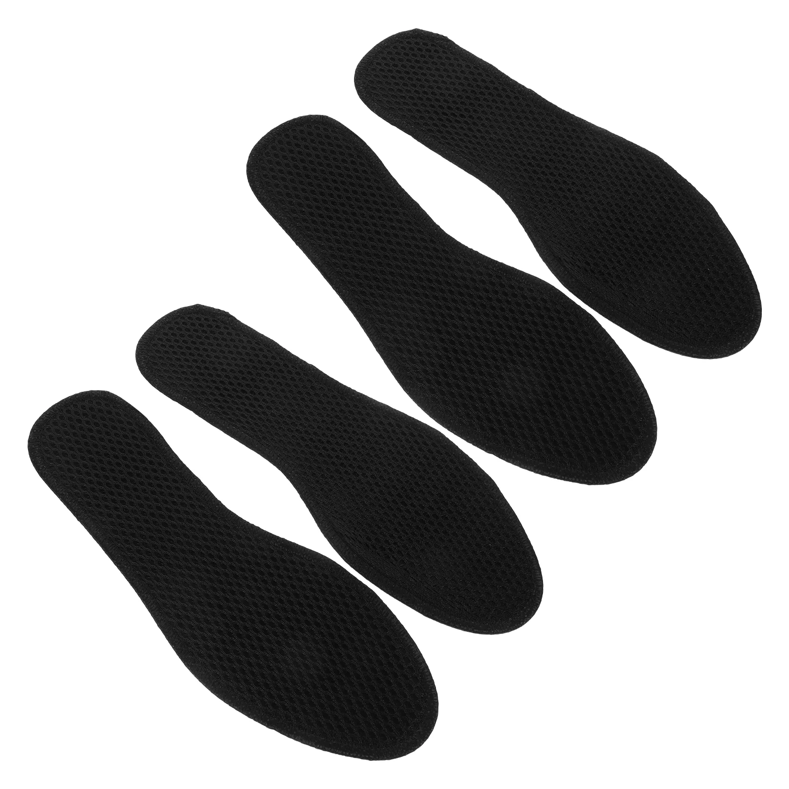 2 Pairs Insoles Shoe Insert Deodorant Shoes Accessories Foot Care Cushion Bamboo Charcoal Inserts