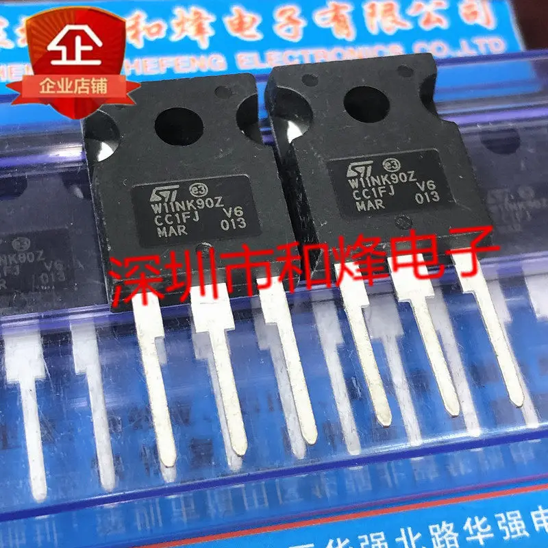 5pcs/lot W11NK90Z STW11NK90Z TO-247 900V 9.2A