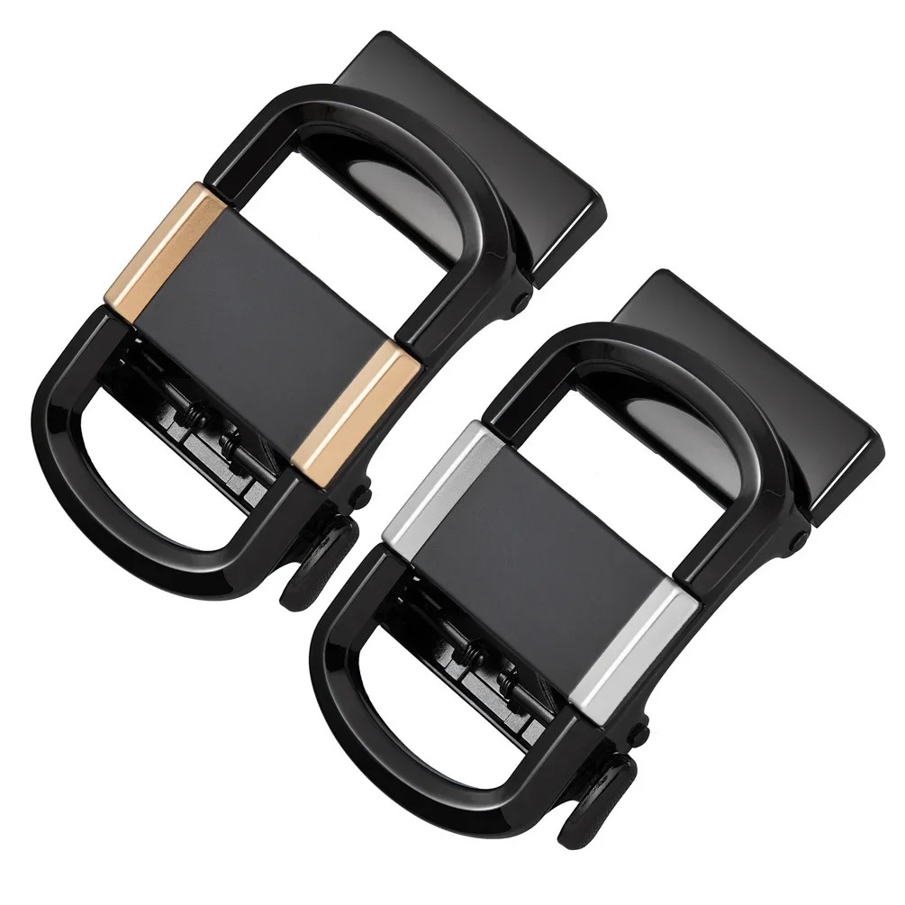 Classic Top Quality Automatic Buckle Without Belt Designer Alloy Buckles Head For Men Only Fit 3.5cm Width Ratchet Belts B1069