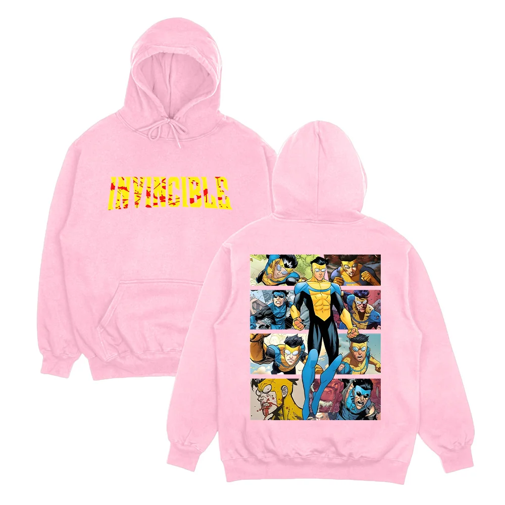 Invincible Hoodies Invincible Mark Superhelden Unisex Sweatshirt Omni-Man Invincible Kleidung Perfektes Geschenk für Comic-Liebhaber Pullover – Detail 14
