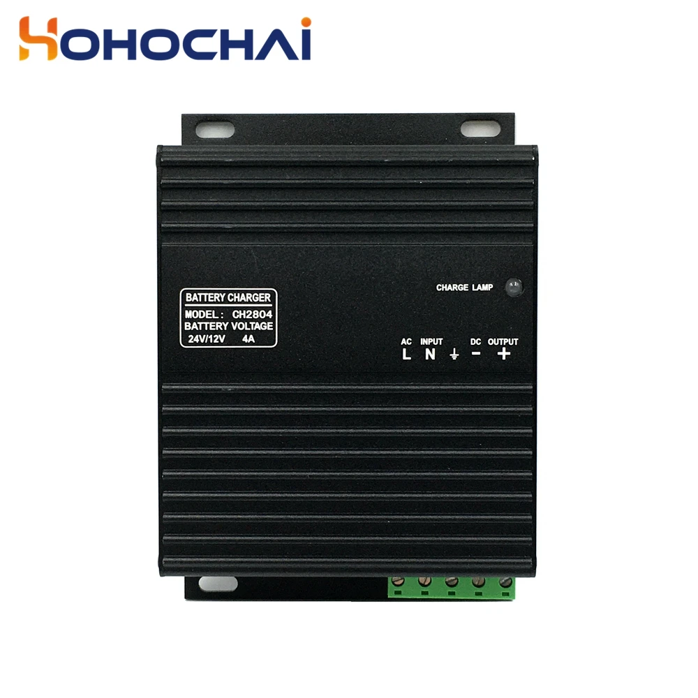 

CH2804 4A Auto Change 12V to 24V Generator Intelligent Battery Charger Genset Spare Parts