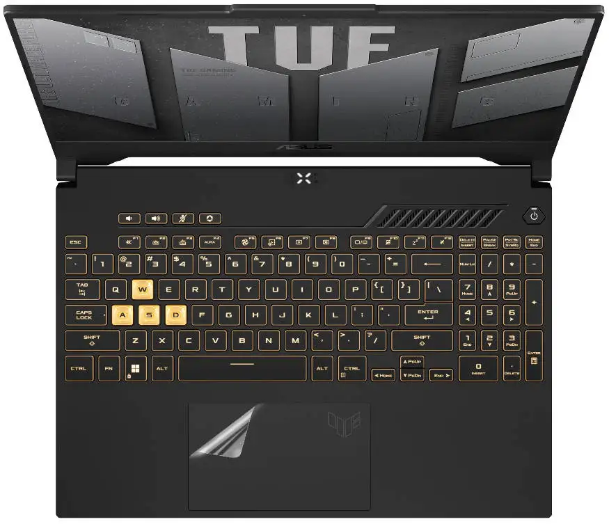 Für ASUS TUF Gaming F15 F17 FX507 FX707ZM FX707ZE FX707ZC Aufkleber Schutz Matte Touchpad Schutz TOUCH PAD TOUCHPAD FILM