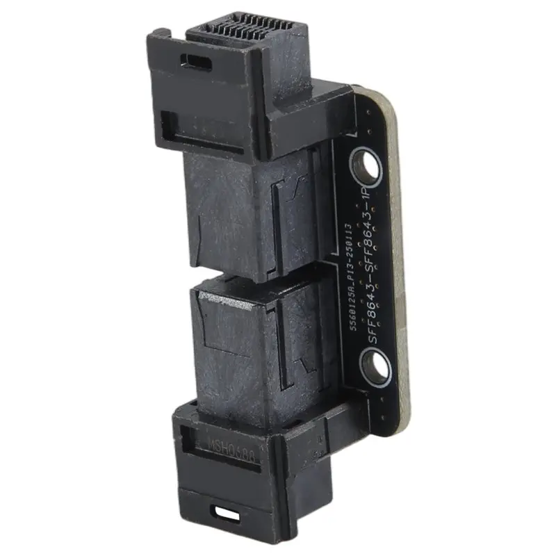 ABZZ-PCI-Express 4.0 Adapter Mini SAS HD SFF-8643 Female To SFF-8643 Female SFF-8643 Adapter