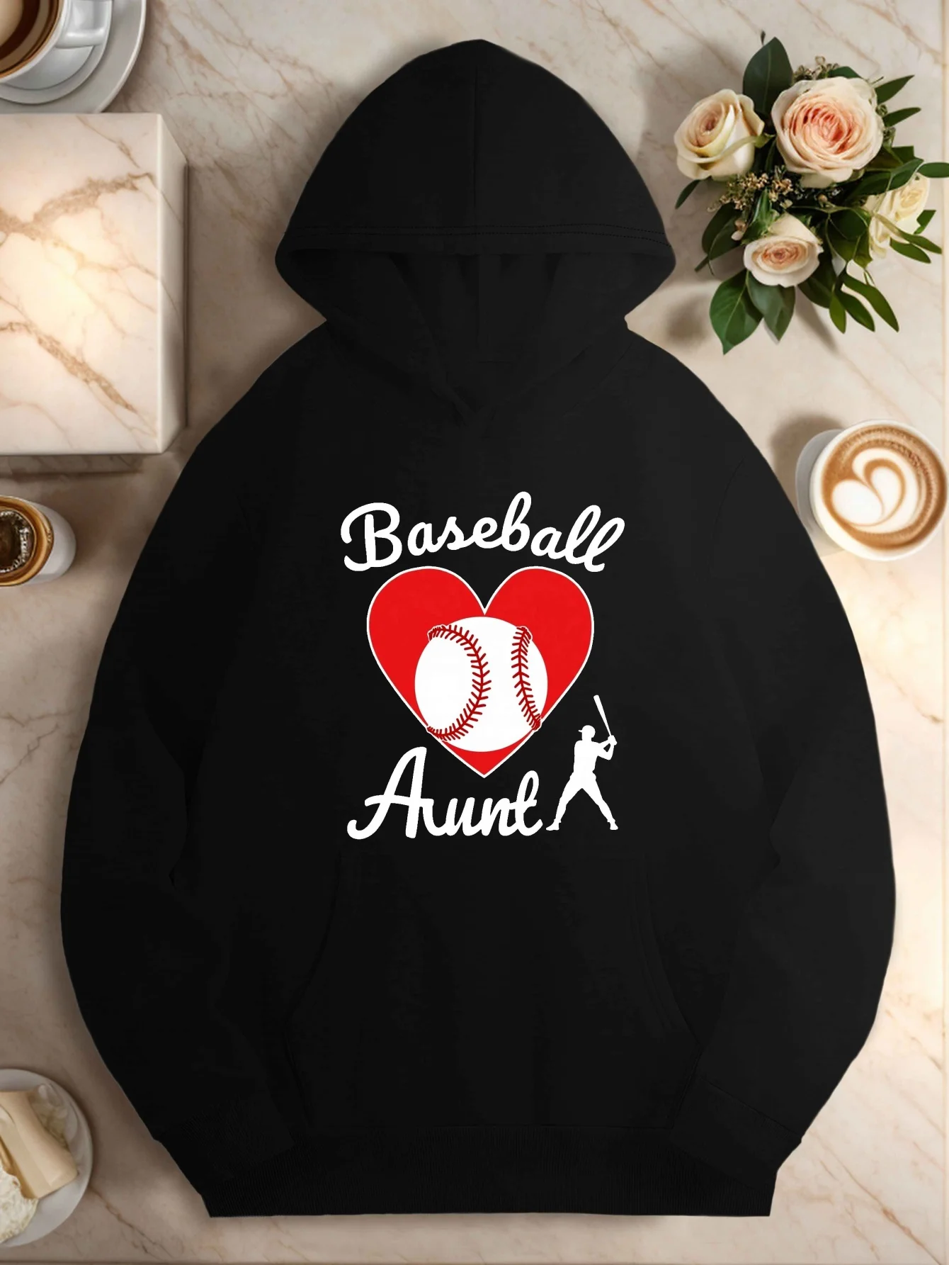 

Baseball Graphic Printing Autumn and Winter Pure Cotton Men's and Women's Hoodies Casual Outdoor Street Sports Training Brand