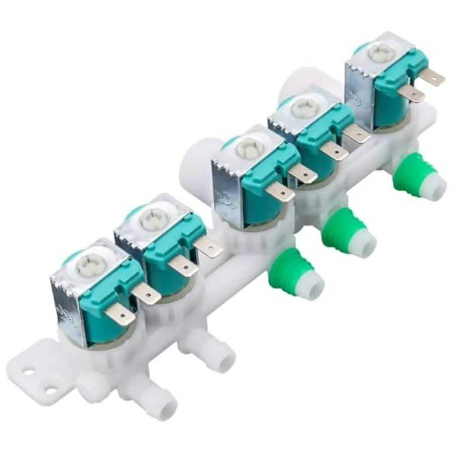 

Water Inlet Valve Assembly Compatible With Samsung Washer WA52M7750AW/A4 WA52M7750AV/A4 WA52M8650AV/A4 WA52M8650AW/A4 WA52J8700