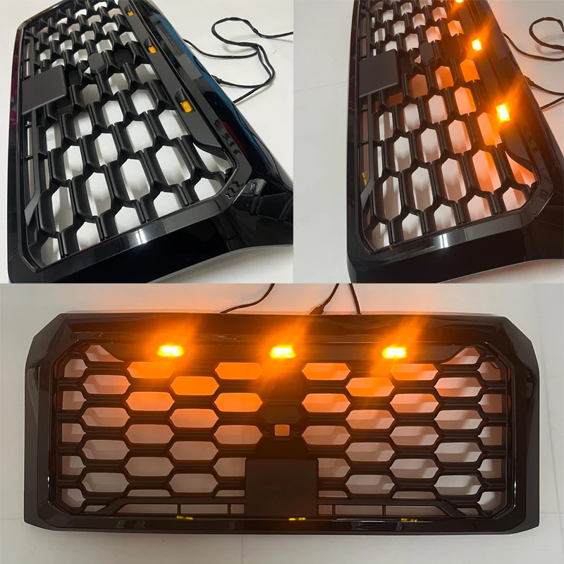 شواية أمامية ليد من ABS لميتسوبيشي تريتون ، إكسسوارات سيارات ، قناع ممتص للصدمات ، مشاوي سباق ، L200 ، ، من من من إيطاليا