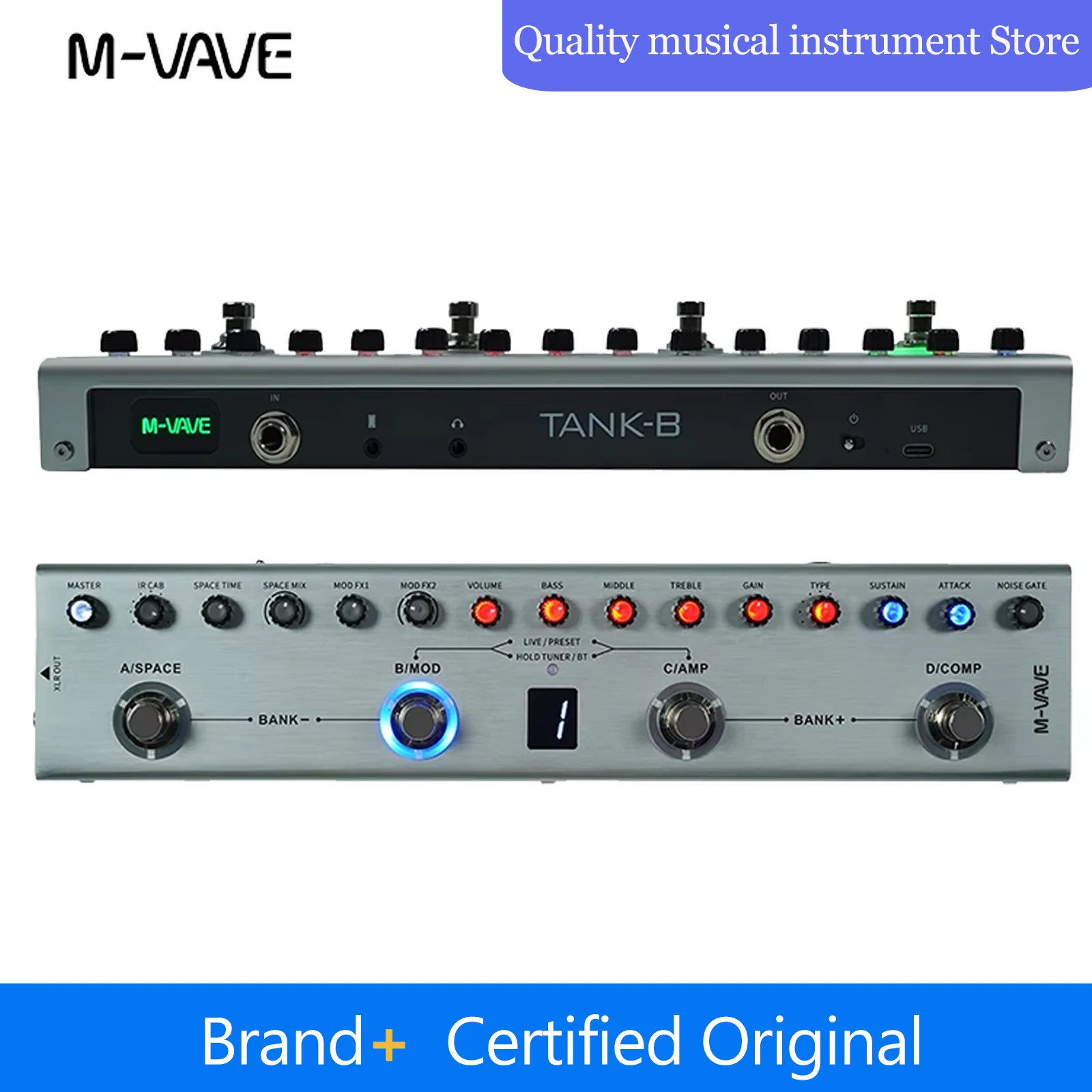 M-VAVE Multi-Effect…
