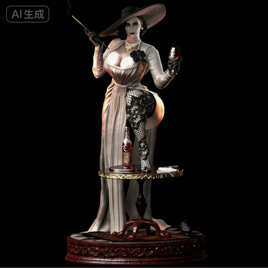 

Высота человека, 50 мм, 75 мм, 90 мм, наборы моделей из смолы, фигурка красоты, самостоятельная сборка и раскраска (3D-печать) TD-7575/3D