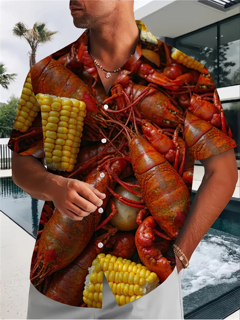 

Женские гавайские рубашки с принтом капибары (мем), мягкая дышащая ткань, забавные летние повседневные топы, недорогая одежда