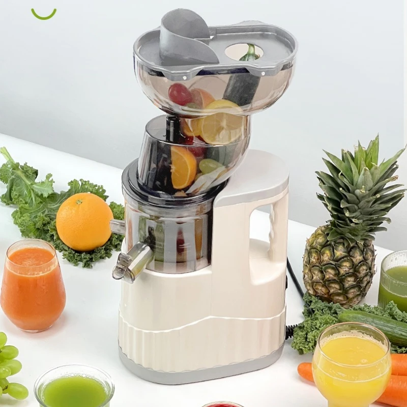 Juicer juice residue separation household large-diameter fruit and vegetable juice cup commercial automatic feeding juicer