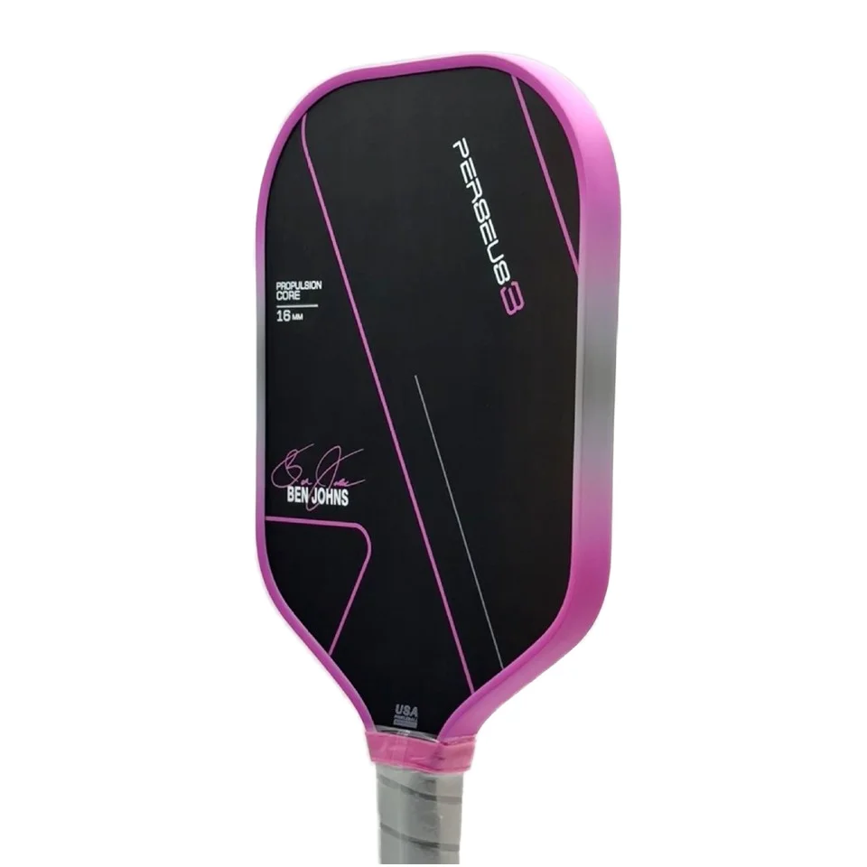Hot Selling Pink High Quality T700 18K Carbon Fiber 16mm Thickness Durable Pickleball Paddle