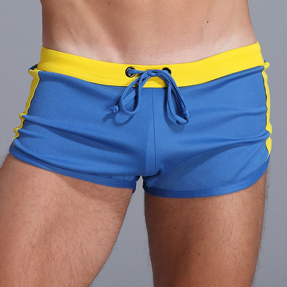 

Трусы с низкой талией Дышащие боксеры Повседневная одежда Черное дышащее спортивное нижнее белье Классический стиль Удобная посадка