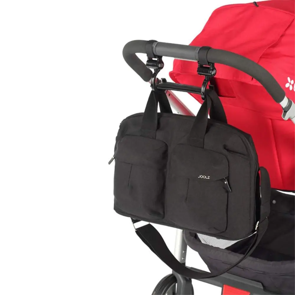Großer Haken für Kinderwagen, 360-Grad-Drehhaken und Schlaufe, Kinderwagen-Zubehör, langlebiger Mehrzweck-Kinderwagen-Aufhänger, Kinderwagen