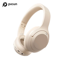 Picun F1 Active Noise Cancelling Wireless Headphones HD Mic ENC Calls Low Latency Wireless Headset HIFI Sound APP Dual Connect