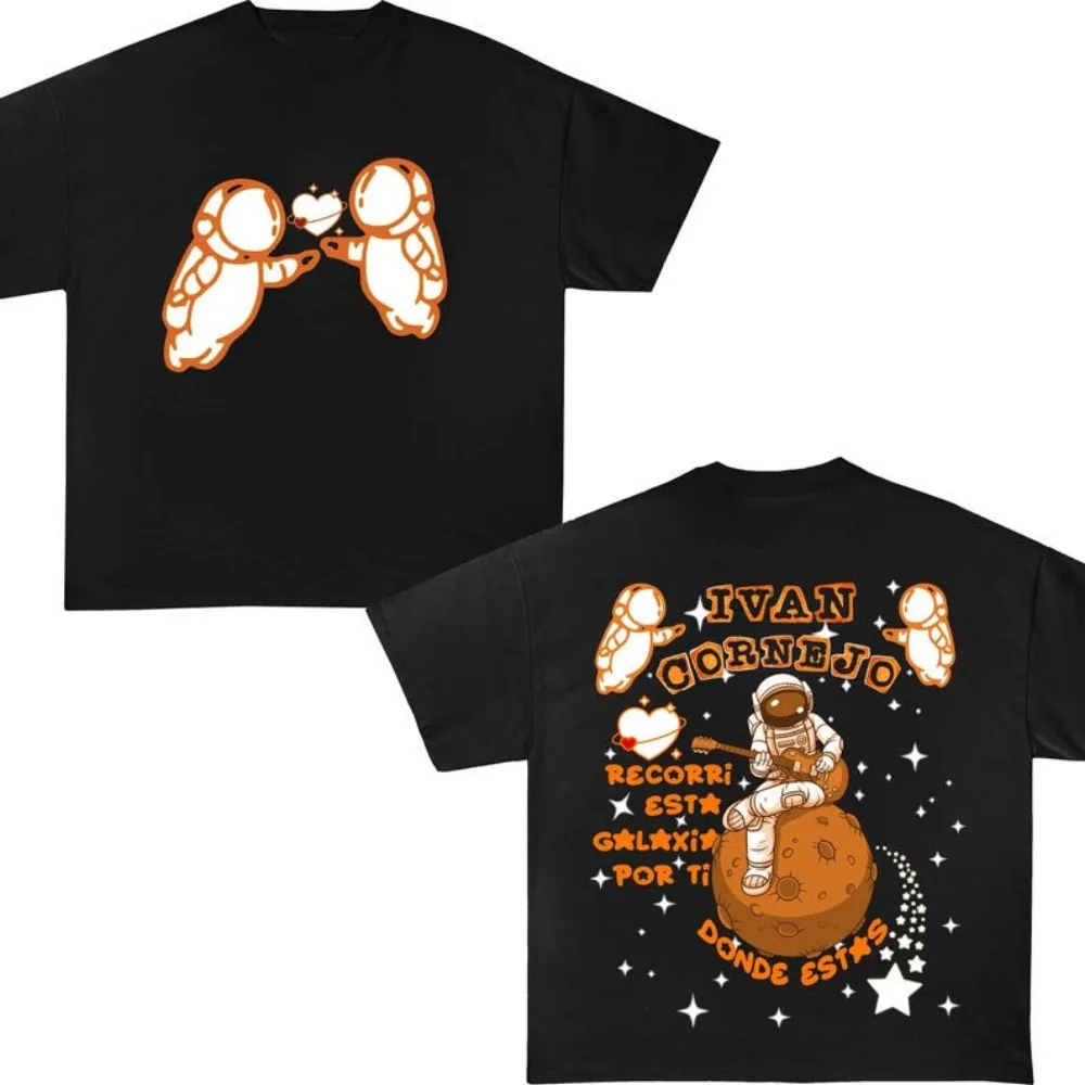 

Ivan Cornejo 2025 T-Shirts Merch Summer Unisex Short Sleeve Tee Streetwear Cotton HipHop T-shirt