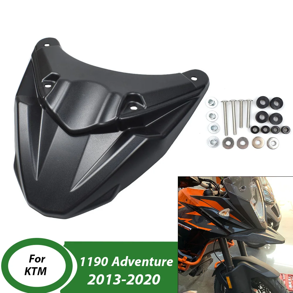 

Для KTM 1190 Adventure ADV 2013-2020 2019 1190ADV: Накладка-удлинитель переднего крыла (клюв/нос) для защиты от грязи, аксессуары