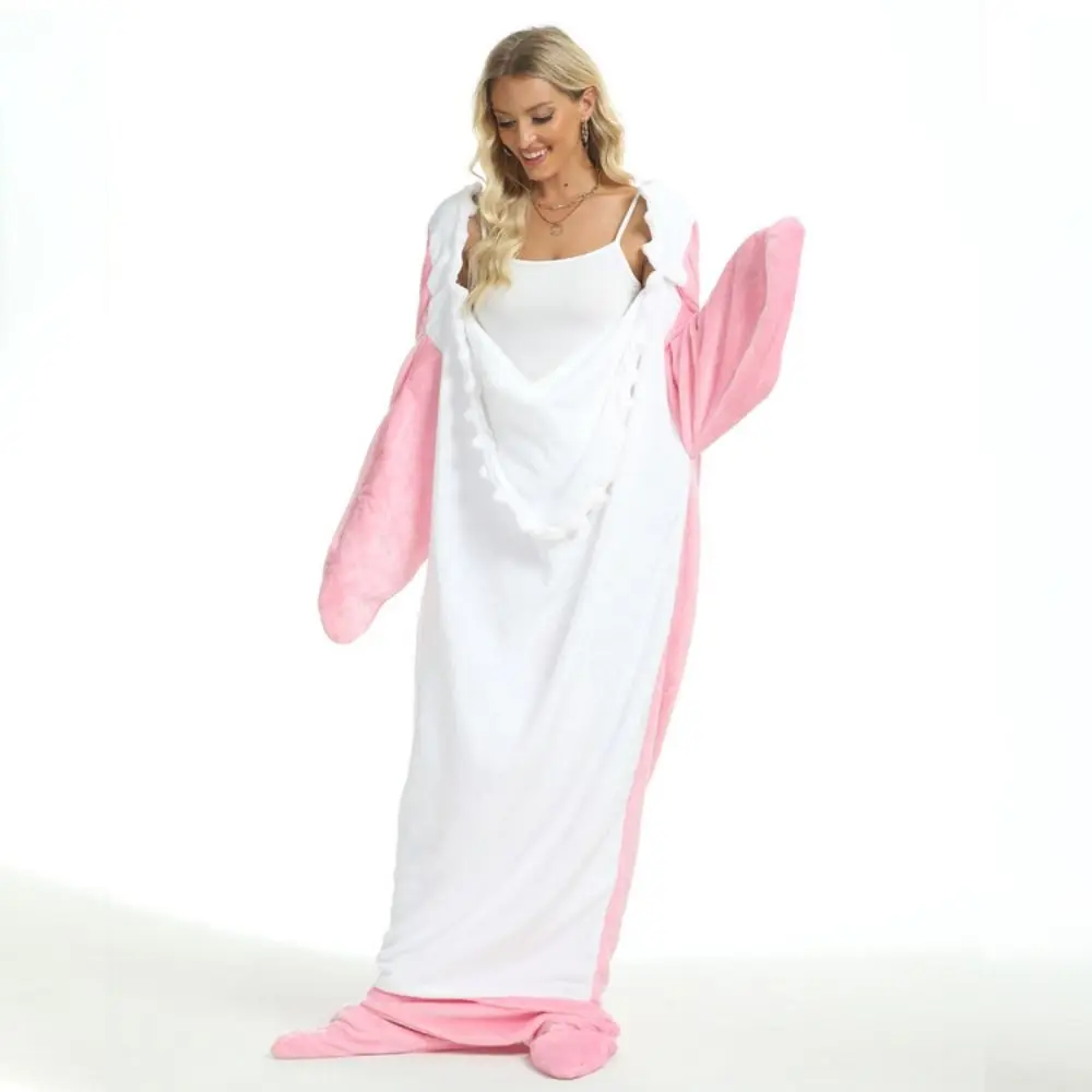 Сиамские пижамы с милой мультяшной акулой, толстовка, теплая пижама с изображением акулы, карнавальный костюм, ночная рубашка, зимнее боди, женская одежда для сна