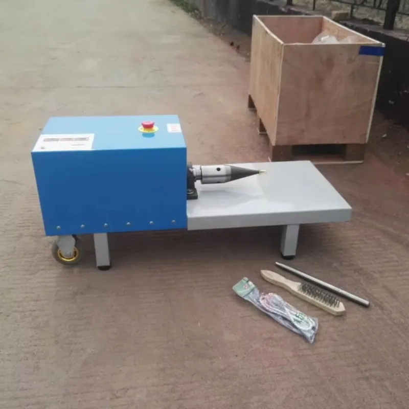 

Small Portable Electric Motor Wood Processor - Horizontal Log Splitter for Wood