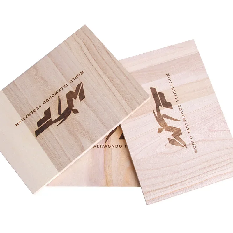 5 PCS Taekwondo Performance Wooden Board Karate Performance Board Breaking Board Training Level  0.6 0.9 1.5 2.0