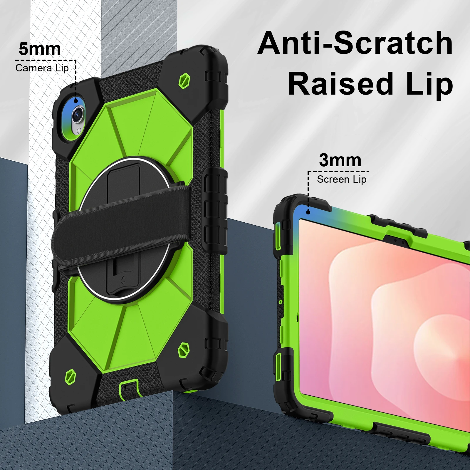 

New Tablet case for Samsung Galaxy Tab S11 11" Wi-Fi SM-X730/S11 5G SM-X736B SM-X736 With Foldable Bracket and Lanyard