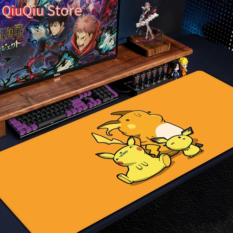 Cute Cartoon Pokémon Mouse pad Extended Gaming Mousepad Waterproof Non-Slip Design Mouse Pad Large Deskmat | Multiple Sizes Avai