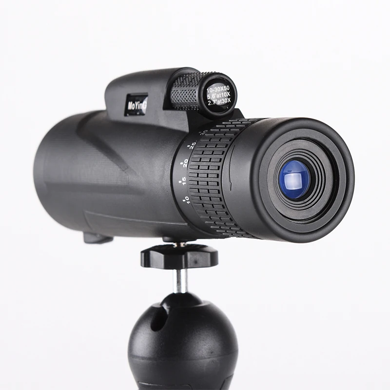 Imagem -04 - Zoom hd Poderoso Telescópio Bak4 Totalmente Revestido Portátil Monocular para Caça Esportes Acampamento ao ar Livre Viagem Observação de Pássaros 1030x50