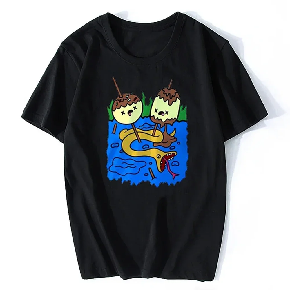 Summer 2024 Mens Rock Chew Princess Print Casual Cotton T-Shirt Advantora Tima T-Shirt Funny Marceline Gift Fashion