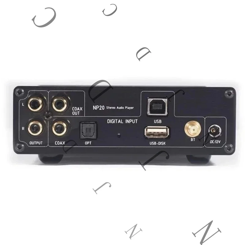 HiFiAMP NP10 Lossless Audio Decoder 2XPCM1794 DAC Bluetooth5.4 Headphone Amplifier With 2-Inch IPS Screen