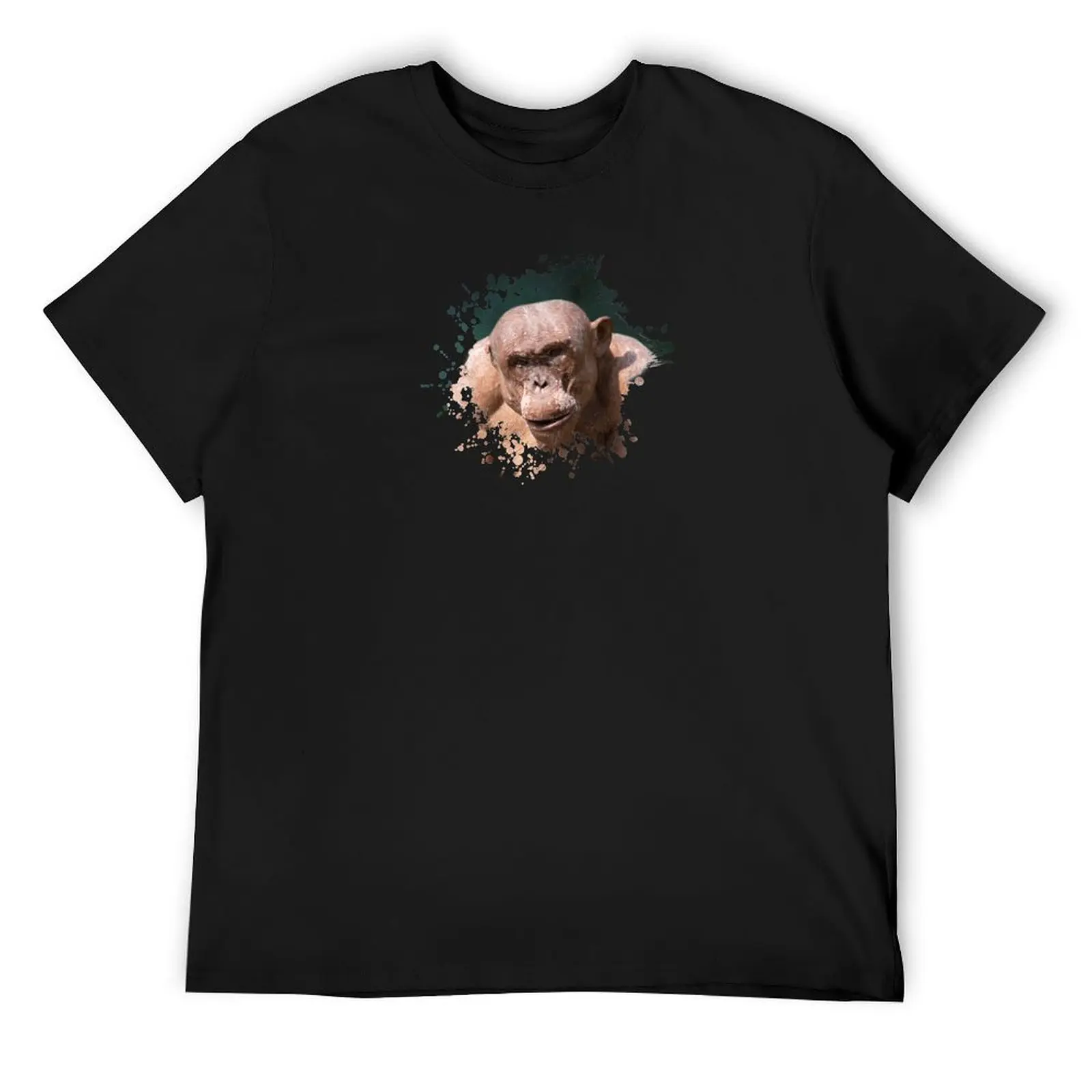 Muscular Jambo The Hairless Chimp (Splatter Design) T-Shirt designer shirts summer top sports fans t shirts for men pack