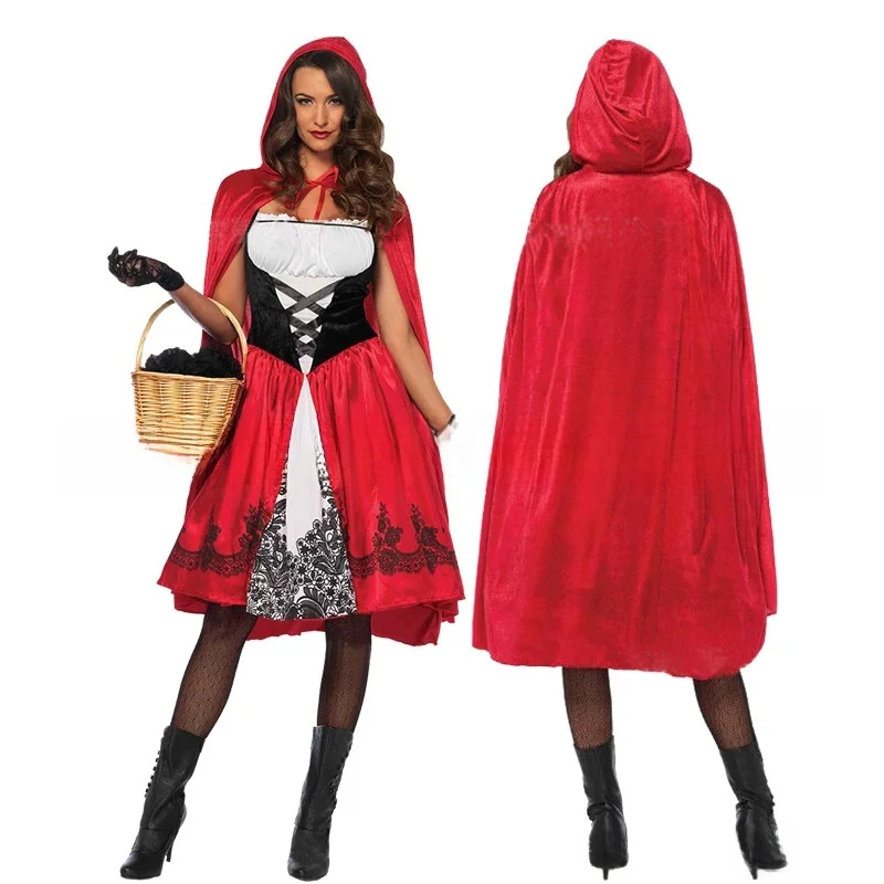 

2025 New loween Game orm Cosplay Anime Fairy T Little Red Traditional Chinese Costume Women's Faion Spring Season