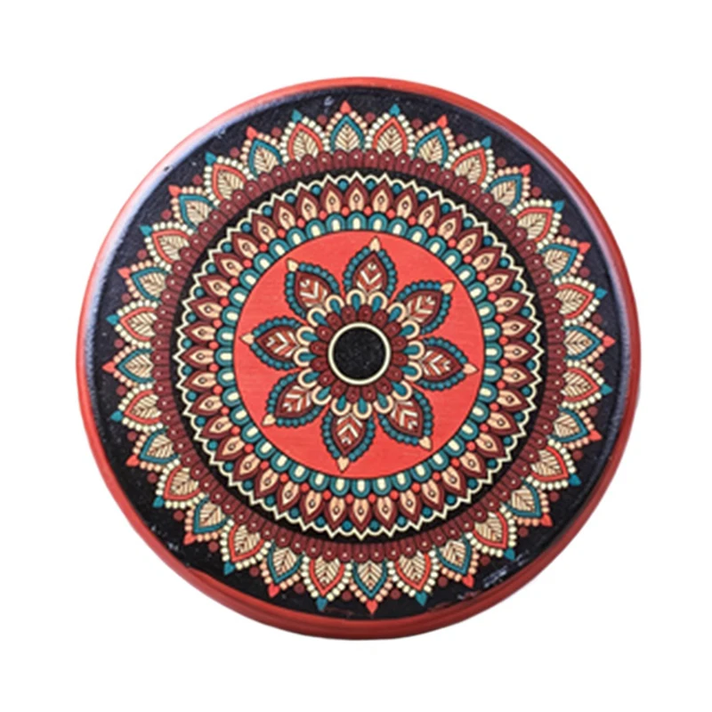 Xinjiang Hand Drum Handmade Painted Hand Drums Professional Accompaniment Drum Decoration Uyghur Ethnic Musical Instruments