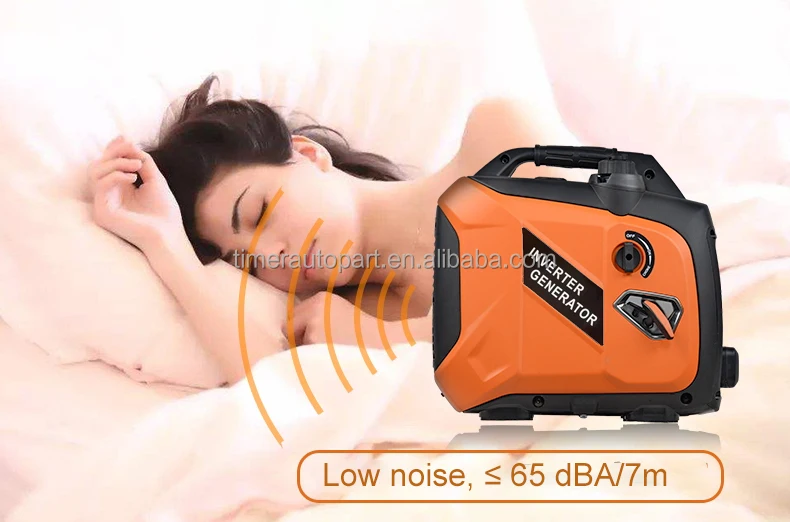 Silent Inverter Generator 2Kw 24V Ac And Dc Dynamo Generator Model For Truck Rv Parking Air Conditioner Battery Charging