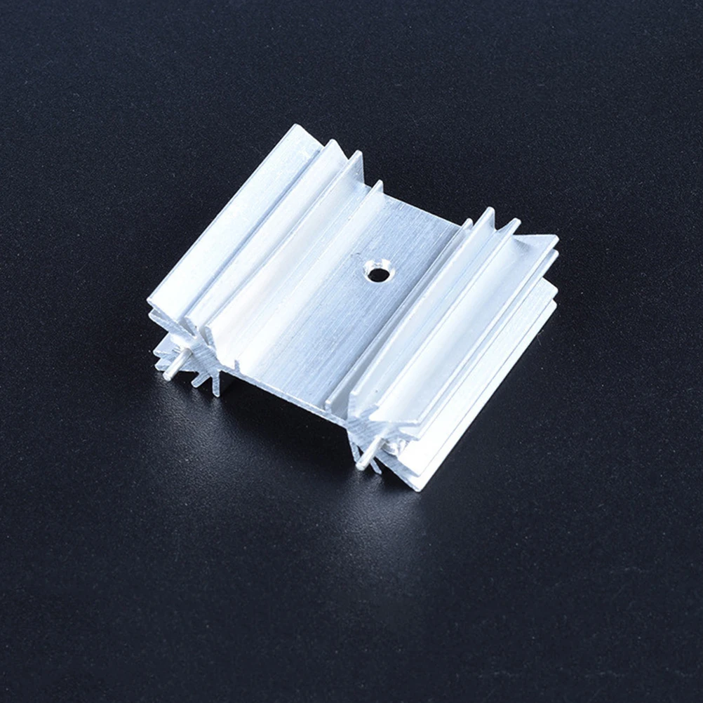 

1 set Aluminum Heat Sink Radiator Cooler Semiconductor Module Electronicmetal Voltage Regulator Efficient Cooling