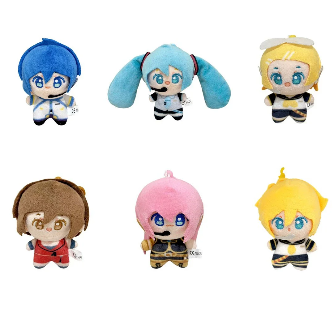 Anime Hatsune Miku 2026 10cm KAITO MEIKO Rin Len 3D Printed Plush Toy Pendant Kawaii  Doll Christmas Birthday Gift