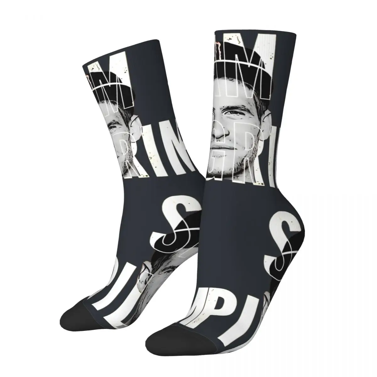 재밌는 해피 다운힐 더트 점퍼 남성용 빈티지 양말, 하라주쿠 샘 순례자 스트리트 스타일, 노벨티 심리스 크루 크레이지 양말 선물 상의