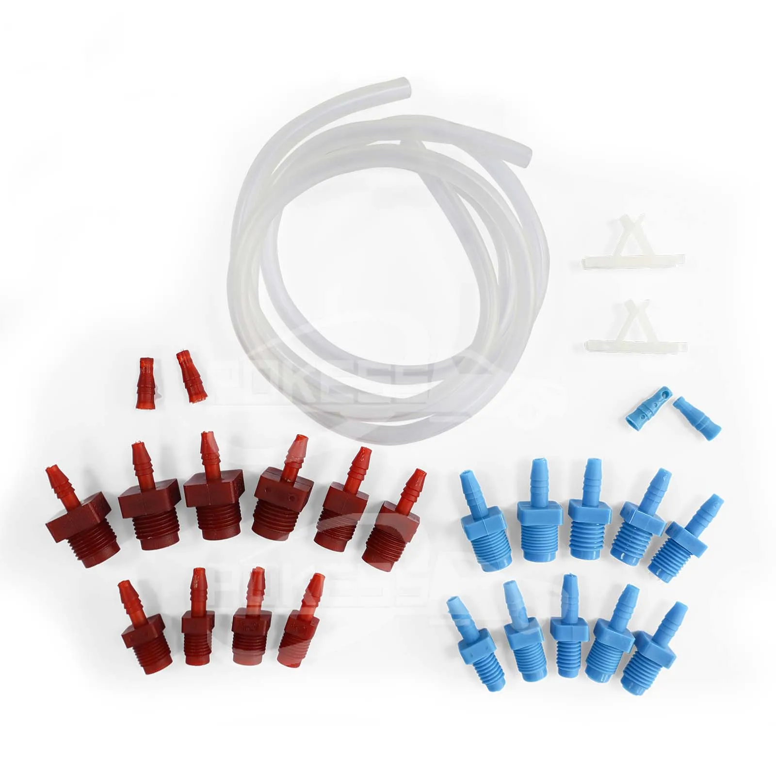 

14151 Master Cylinder Bleeder Kit . 2pcs Hose, Clip, And Sae And Metric Fittings Universal Fit